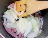 こっくり旨い!カルボナーラ風かき玉スープ作り方2写真