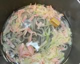 こっくり旨い!カルボナーラ風かき玉スープ作り方3写真