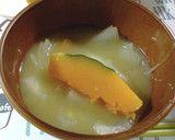 小学生でもできるかぼちゃの味噌汁作り方4写真