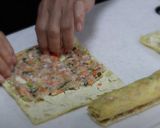うま味たっぷり♪鶏ひき肉の信田巻き作り方5写真