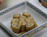 うま味たっぷり♪鶏ひき肉の信田巻き作り方10写真