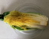簡単♪餃子でロール白菜／中華風煮込み作り方1写真