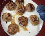 簡単クリームソースのハンバーグ作り方4写真