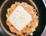 キャベツたっぷりふわふわお好み焼き作り方7写真