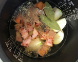 焦がしベーコン＆とろとろ♡蕪のスープ作り方3写真