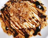 キャベツたっぷりふわふわお好み焼き作り方8写真
