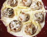 簡単クリームソースのハンバーグ作り方7写真