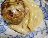 簡単クリームソースのハンバーグ作り方8写真