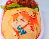 ONE PIECE ナミ キャラ弁作り方5写真