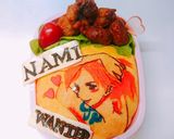 ONE PIECE ナミ キャラ弁作り方7写真