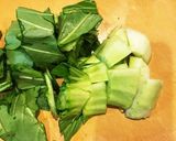 旦那絶賛！青梗菜と塩昆布のかんたん漬け物作り方2写真