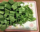 ほうれん草とベーコンのやつ作り方2写真