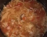 トマトとチーズのイタリアン雑炊作り方4写真