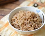 糸こんとツナの生姜が香る胡麻炒め作り方6写真