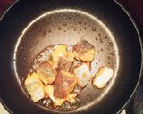 簡単☆サーモンとニンニクの芽の香味炒め作り方2写真