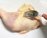 骨付き鶏もも肉の和風ローストチキン作り方3写真
