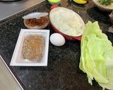キャベツと納豆の南蛮味噌チャーハン作り方1写真