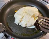 キャベツと納豆の南蛮味噌チャーハン作り方3写真