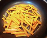 超簡単！ニンジンとピーマンのきんぴら！作り方3写真