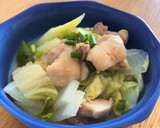 ほっとする味☆鶏肉と白菜の蒸し煮作り方8写真