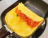 おつまみ＆おかずに♪ツナキムチの玉子焼き作り方5写真