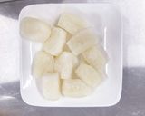 揚げ餅と唐揚げdeオレンジソース仕立て♪作り方4写真