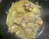 鶏もも肉とたっぷり玉葱トロトロ煮作り方4写真