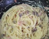 カマンベールDEカルボナーラ作り方8写真