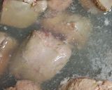 リカちゃん♡鶏レバーかいわれ鬼からしマヨ作り方4写真