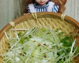 リカちゃん♡鶏レバーかいわれ鬼からしマヨ作り方16写真