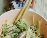 リカちゃん♡鶏レバーかいわれ鬼からしマヨ作り方22写真