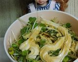 リカちゃん♡鶏レバーかいわれ鬼からしマヨ作り方21写真