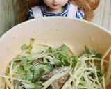 リカちゃん♡鶏レバーかいわれ鬼からしマヨ作り方23写真