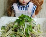 リカちゃん♡鶏レバーかいわれ鬼からしマヨ作り方24写真