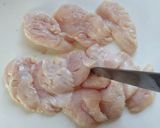 簡単節約☆鶏むね肉でフライドチキン。作り方3写真