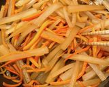 シャキシャキ食感☆ヤーコンのきんぴら作り方5写真