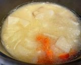根菜と焼き油揚げの味噌汁作り方5写真