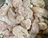 ささみの青椒肉絲風作り方1写真