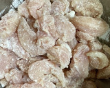 ささみの青椒肉絲風作り方1写真