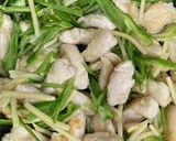ささみの青椒肉絲風作り方4写真