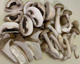 えのき氷☆鶏ときのこのレモンクリーム煮作り方3写真