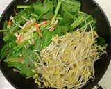 えのき氷☆ビビンバ風そぼろ丼作り方3写真