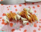 簡単副菜♪ちくわの味噌マヨ焼き作り方1写真