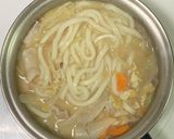 えのき氷☆簡単おいしい豚汁うどん作り方6写真