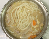 えのき氷☆簡単おいしい豚汁うどん作り方6写真