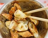 簡単副菜♪ちくわの味噌マヨ焼き作り方3写真