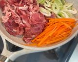 韓国風の甘辛スタミナ丼作り方2写真