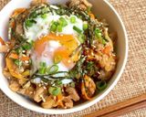 韓国風の甘辛スタミナ丼作り方4写真