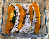 レンジで簡単！豚肉とかぼちゃの重ね蒸し☆作り方5写真