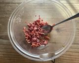 mレンジできのこバター(マヨ)醤油うどん作り方3写真